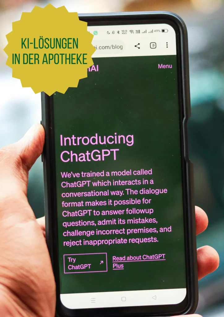KI-Lösungen in der apotheke